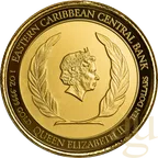 1 Unze Goldmünze EC8 Anguilla - Eel 2022