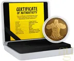 1 Unze Goldmünze Kongo Gorilla 2022