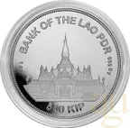 1 Unze Silbermünze Laos Tiger 2022