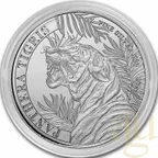 1 Unze Silbermünze Laos Tiger 2022