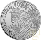 1 Unze Silbermünze Laos Tiger 2022