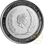 1 Unze Silbermünze EC8 Grenada - Nutmeg Tree 2022
