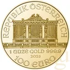 1 Unze Goldmünze Wiener Philharmoniker 2025