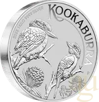 1 Kilogramm Silbermünze Australien Kookaburra 2023