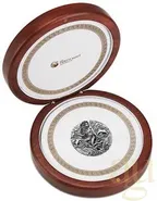 2 Unzen Silbermünze Tuvalu - Gods of Olympus - Aphrodite 2015 Antik Finish High Relief