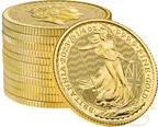 1/4 Unze Goldmünze Britannia 2023 - Queen Elisabeth