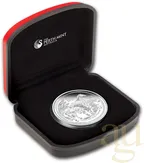 1/2 Unze Silbermünze Australien Lunar II Pferd 2014 proof