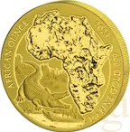 1 Unze Goldmünze Ruanda Nilkrokodil 2023