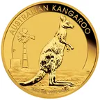 1 Unze Goldmünze Australien Känguru 2012