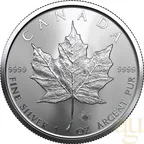1 Unze Silbermünze Maple Leaf 2023