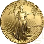 1 Unze Goldmünze American Eagle 1988