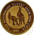 1/10 Unze Goldmünze Australien Känguru 1998
