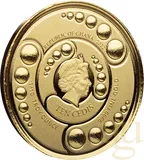 1/10 Unze Goldmünze Afrika Ghana Alien 2022