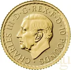 1/10 Unze Goldmünze Britannia 2023 - King Charles
