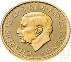 1/4 Unze Goldmünze Britannia 2023 - King Charles