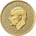 1/4 Unze Goldmünze Britannia 2023 - King Charles