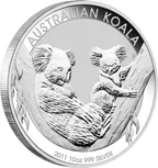 10 Unzen Silbermünze Australien Koala 2011