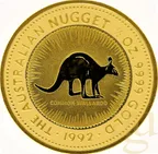 1/2 Unze Goldmünze Australien Känguru 1992
