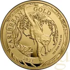 1 Unze Goldmünze Barbados Green Monkey 2023