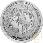 1 Unze Silbermünze Barbados Green Monkey 2023