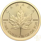 1/4 Unze Goldmünze Maple Leaf 2026