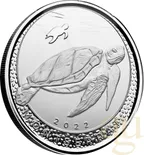 1 Unze Silbermünze EC8 Montserrat - Sea Turtle 2022