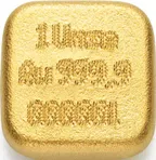 31,1 Gramm Goldbarren C. Hafner Gussbarren