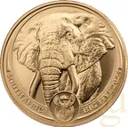 1 Unze Goldmünze Südafrika Big Five Elefant 2023