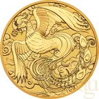 1 Unze Goldmünze Australien Chinese Myths and Legends Phönix 2023