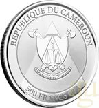 1 Unze Silbermünze Kamerun Gepard 2022