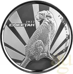 1 Unze Silbermünze Kamerun Gepard 2022