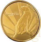 1/10 Unze Goldmünze Kamerun Gepard 2022