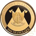 1 Unze Goldmünze Kamerun Gepard 2022