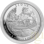 1 Unze Silbermünze Sioux Indian 2023