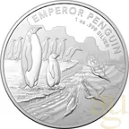 1 Unze Silbermünze Australien Antarctic Territory - Emperor Penguin 2023