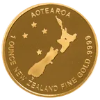 1 Unze Goldmünze Neuseeland Kiwi