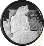 1 Unze Silbermünze Republic of Tschad Kek 2022