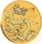 1/4 Unze Goldmünze Australien Lunar III Drache 2024