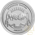 1 Unze Silbermünze Sioux Indian 2023