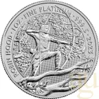 1 Unze Platinmünze Myths and Legends - Robin Hood 2023