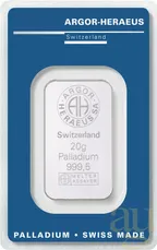 20 Gramm Palladiumbarren