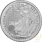 1/10 Unze Platinmünze Britannia 2023 - King Charles