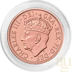 2 Pfund Goldmünze Double Coronation Sovereign King Charles 2023