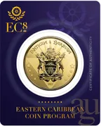 1 Unze Goldmünze EC8 Antigua & Barbuda - Coat of Arms 2022