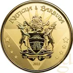 1 Unze Goldmünze EC8 Antigua & Barbuda - Coat of Arms 2022