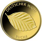 20 Euro Goldmünze Deutscher Wald - Buche 2011 (A)