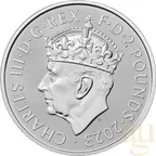 1 Unze Silbermünze Britannia 2023 - Coronation