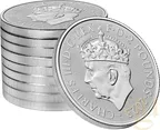 1 Unze Silbermünze Britannia 2023 - Coronation