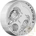 5 Unzen Silbermünze Australien Kookaburra 2023 - Incused Coin