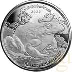 1 Unze Silbermünze EC8 Dominica - Mountain Chicken 2022
